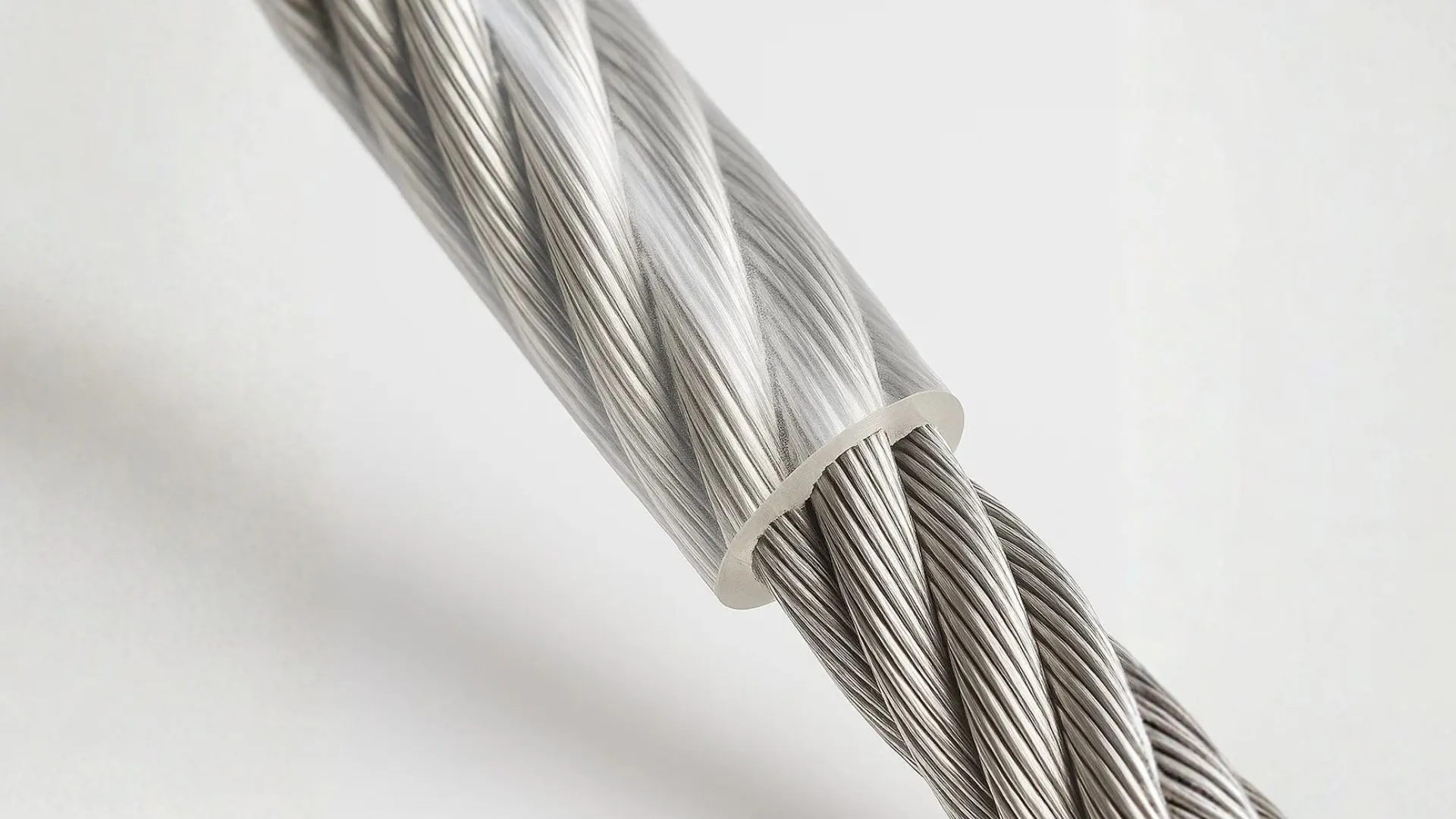 Inoxtruck's Stainless Steel Electric Lifter's plastic coated cable