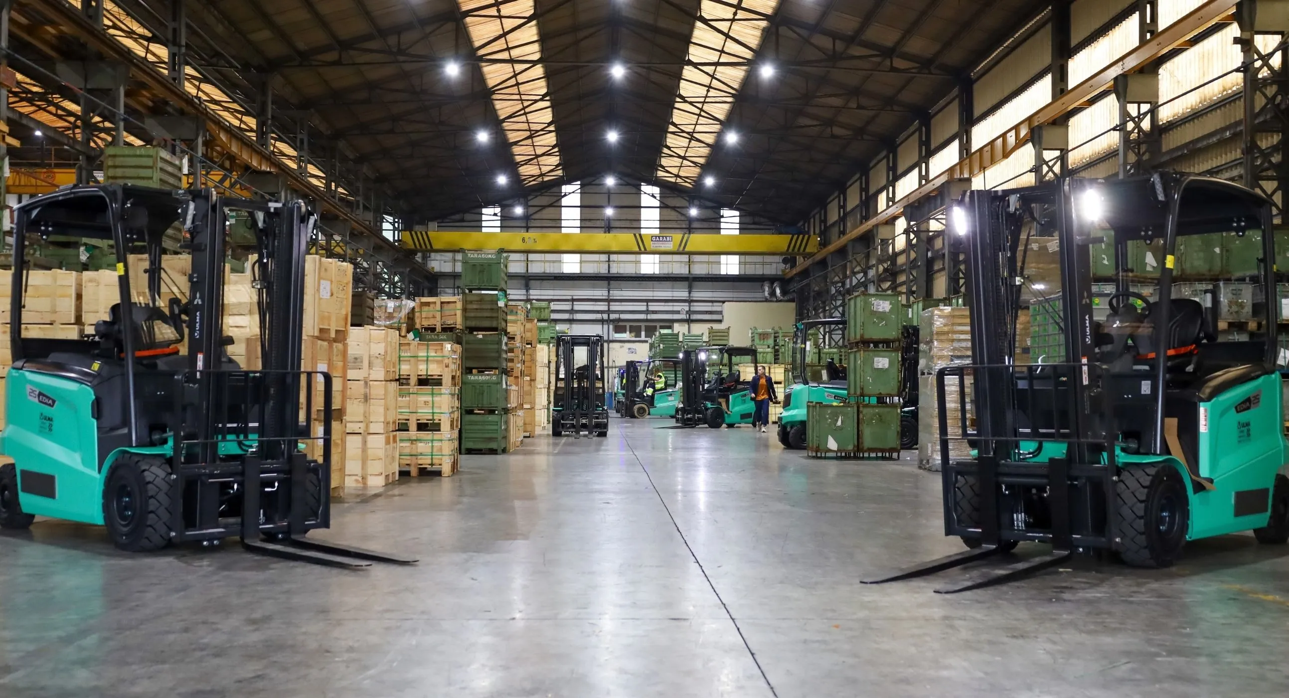 Carretillas eléctricas contrapesadas