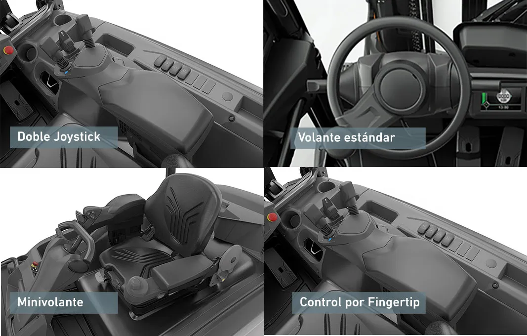 Controles edia xl.jpg Carretilla Elevadora Eléctrica Mitsubishi EDiA XL: Operaciones de Gran Capacidad - vista 8
