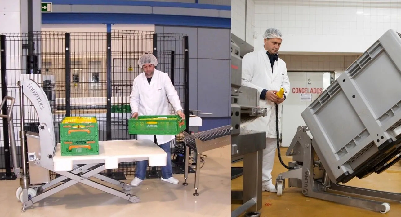 Thanks to Inoxtruck technology, product access is fully ergonomic, eliminating the risk of injury