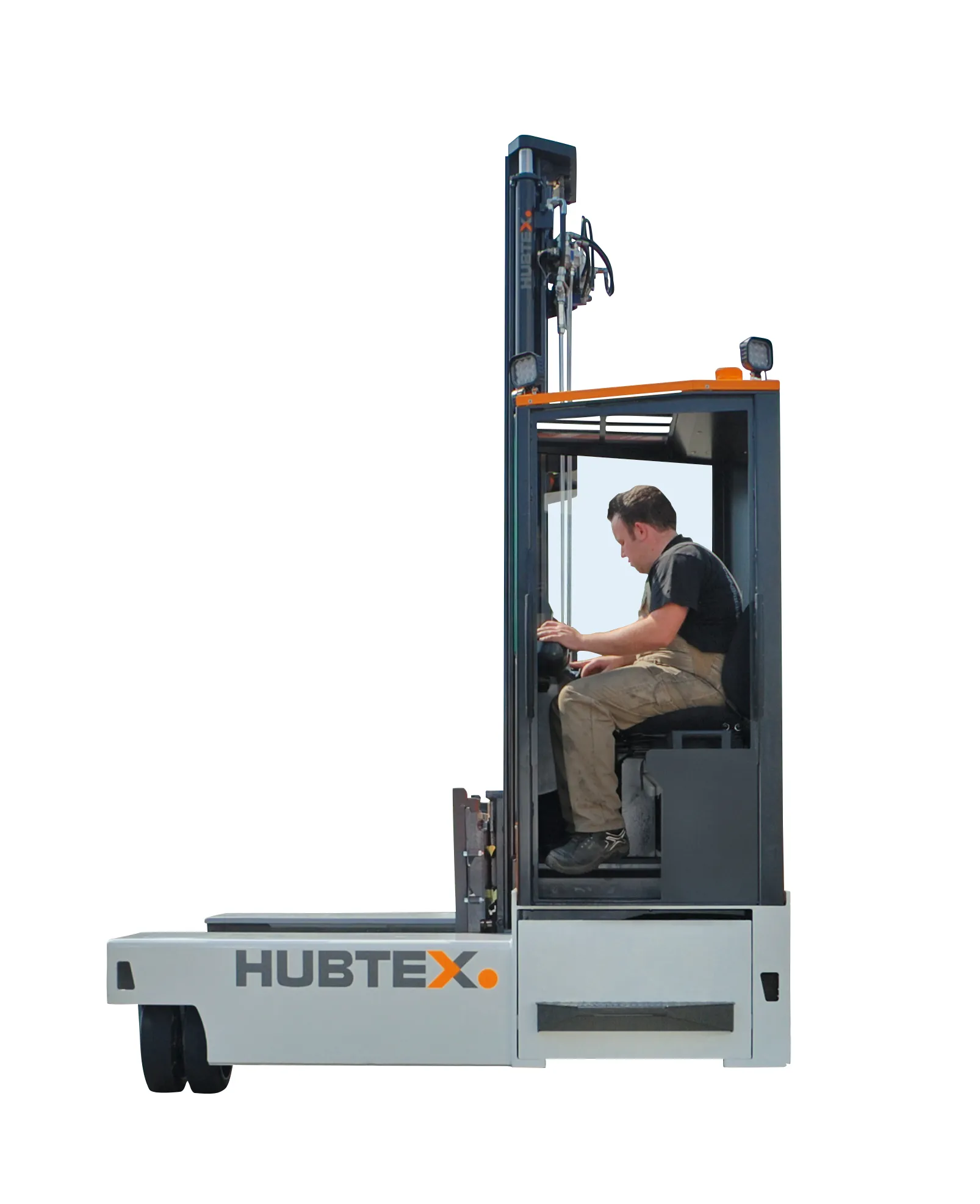 Carretilla Elevadora Multidireccional Lateral BASIX de Hubtex para Cargas Largas - vista 2