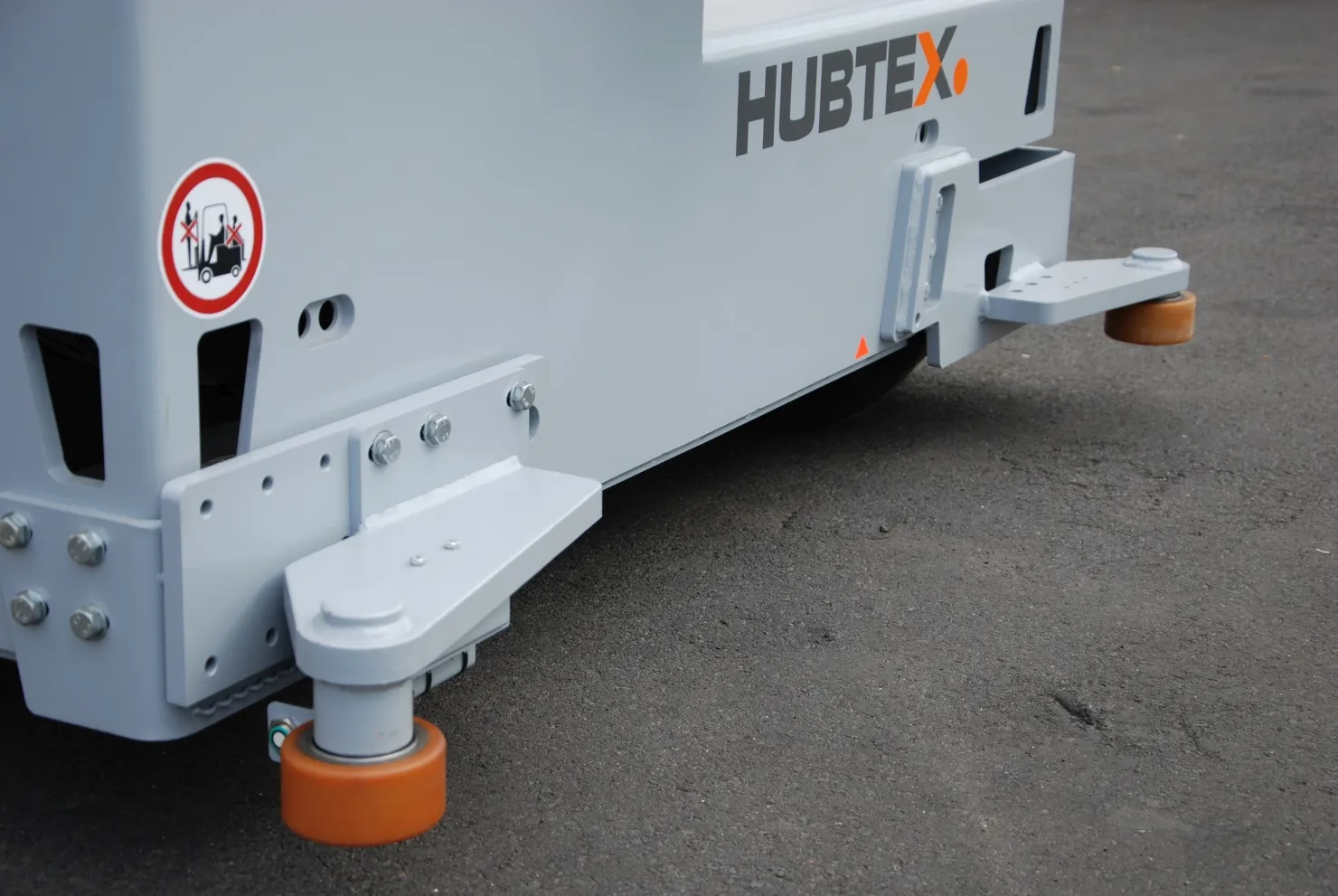 Carretilla Elevadora Multidireccional Lateral BASIX de Hubtex para Cargas Largas - vista 8
