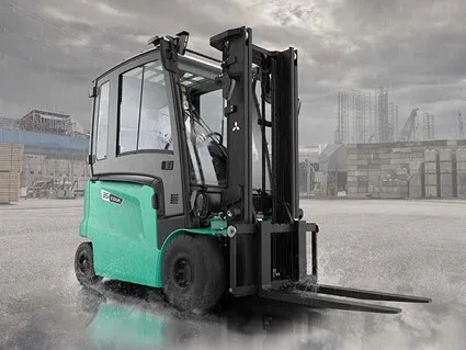Carretilla Elevadora Eléctrica Mitsubishi 4 Ruedas EDiA EM: Versatilidad Total - vista 2